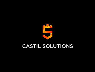 Castil Solutions logo design by ammad