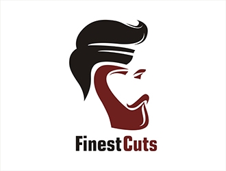 Finest Cuts logo design by gitzart