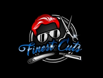 Finest Cuts logo design by jerouno014