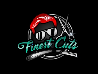 Finest Cuts logo design by jerouno014