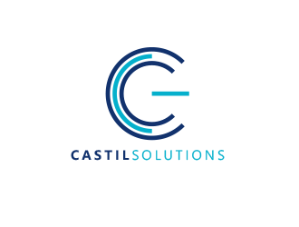 Castil Solutions logo design by BeDesign