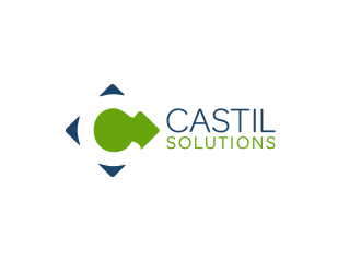 Castil Solutions logo design by BeDesign