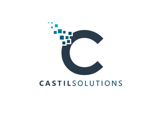 Castil Solutions logo design by BeDesign