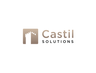 Castil Solutions logo design by mbamboex