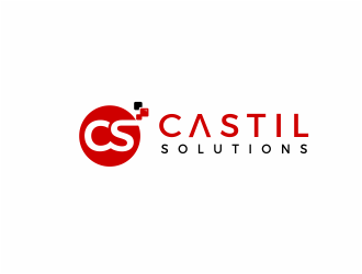 Castil Solutions logo design by kimora