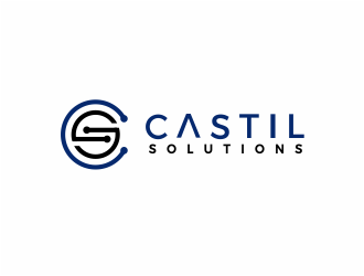 Castil Solutions logo design by kimora