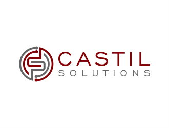 Castil Solutions logo design by tsumech