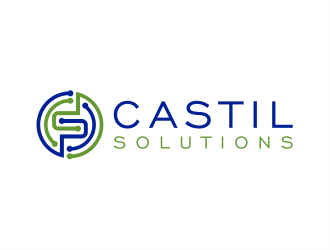 Castil Solutions logo design by tsumech