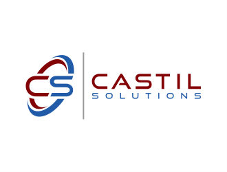 Castil Solutions logo design by tsumech