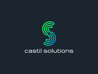 Castil Solutions logo design by logolady