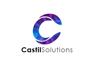 Castil Solutions logo design by BeDesign