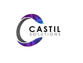 Castil Solutions logo design by BeDesign