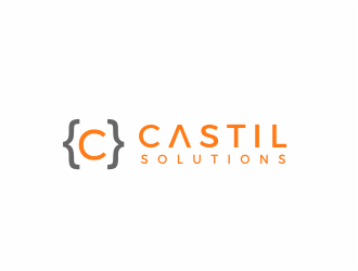 Castil Solutions logo design by kimora