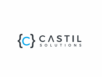 Castil Solutions logo design by kimora