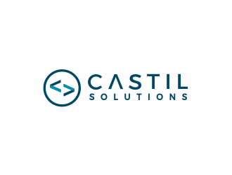 Castil Solutions logo design by kimora