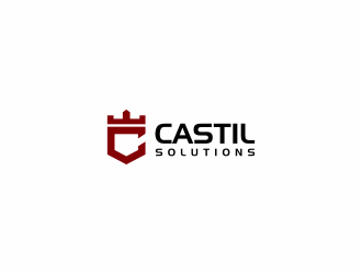 Castil Solutions logo design by haidar