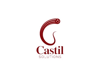 Castil Solutions logo design by hwkomp