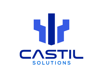 Castil Solutions logo design by uyoxsoul