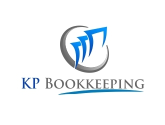 KP Bookkeeping logo design by amar_mboiss