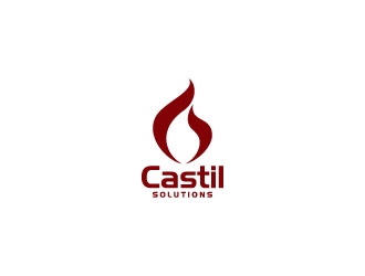 Castil Solutions logo design by hwkomp