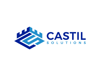 Castil Solutions logo design by denfransko