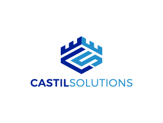 Castil Solutions logo design by denfransko