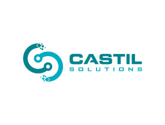 Castil Solutions logo design by pencilhand