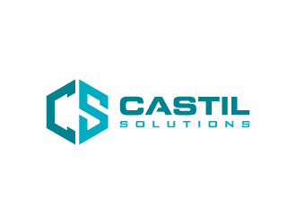 Castil Solutions logo design by pencilhand