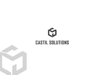 Castil Solutions logo design by robiulrobin