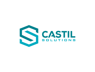 Castil Solutions logo design by pencilhand