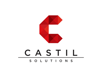 Castil Solutions logo design by logolady