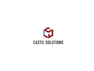 Castil Solutions logo design by robiulrobin