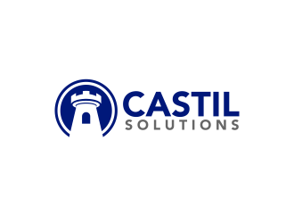 Castil Solutions logo design by pakderisher