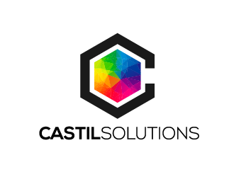 Castil Solutions logo design by grea8design