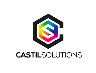 Castil Solutions logo design by grea8design