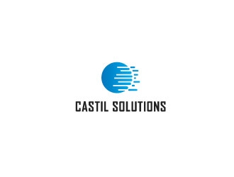 Castil Solutions logo design by robiulrobin