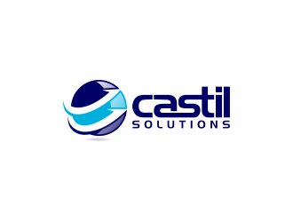 Castil Solutions logo design by pakderisher