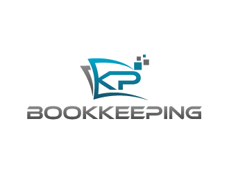 KP Bookkeeping logo design by BrightARTS