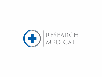 Research Medical logo design by haidar