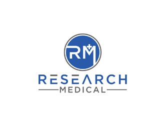 Research Medical logo design by johana