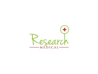 Research Medical logo design by bricton