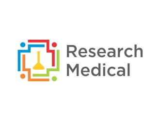 Research Medical logo design by cikiyunn