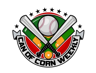 Can of Corn Weekly logo design by DreamLogoDesign