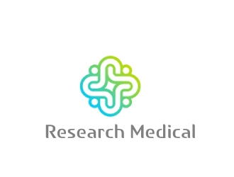 Research Medical logo design by nehel