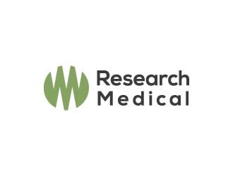 Research Medical logo design by wongndeso