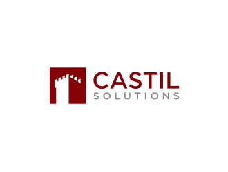 Castil Solutions logo design by mbamboex