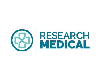 Research Medical logo design by spiritz