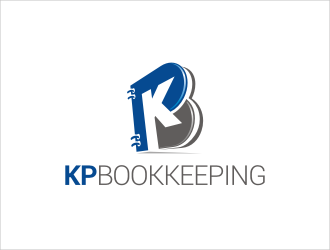 KP Bookkeeping logo design by catalin