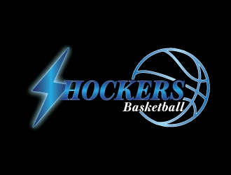 Shockers Basketball logo design by dhika