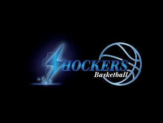 Shockers Basketball logo design by dhika